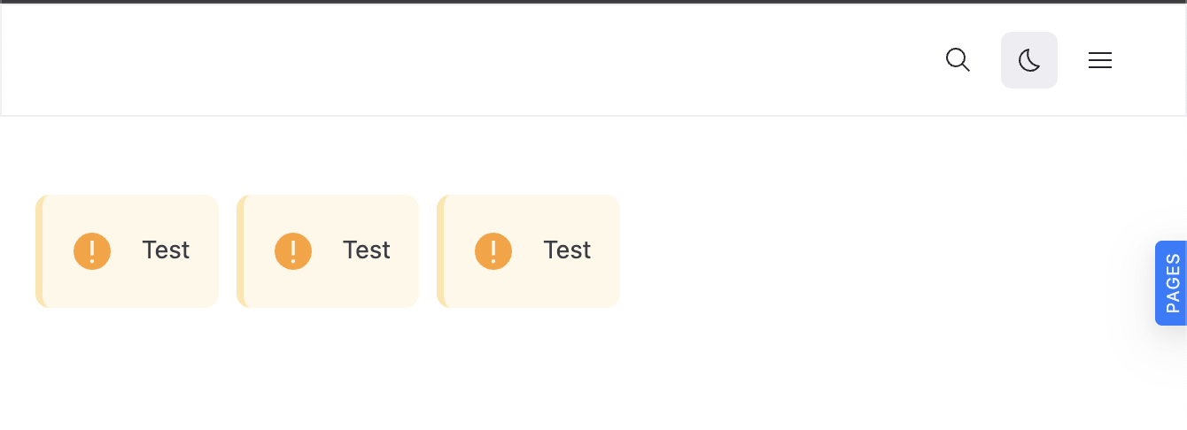 Screenshot of admonition used as a custom component