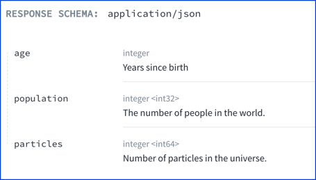schema integer format